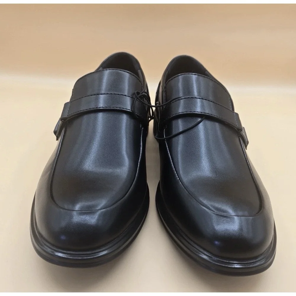 Perry Ellis Portfolio Drexler II RB Mens 10 Wide Dress Shoes Black PEJSN24203A-2